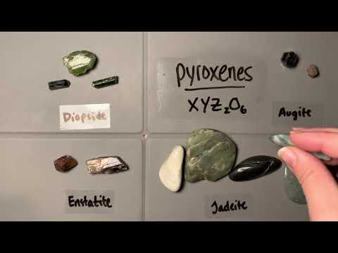 Mineral Identification : Pyroxenes