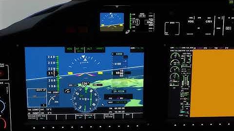 Microsoft Flight Simulator - TBM 930 - VOR Holding and Approach Part 1 - Tutorial