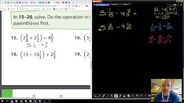 EnVisions Math Grade 5: 7 - 11 Adding and Subtracting Mixed Fractions