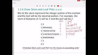 04|Stem Plot, Dot Plot and Shape of a Distribution