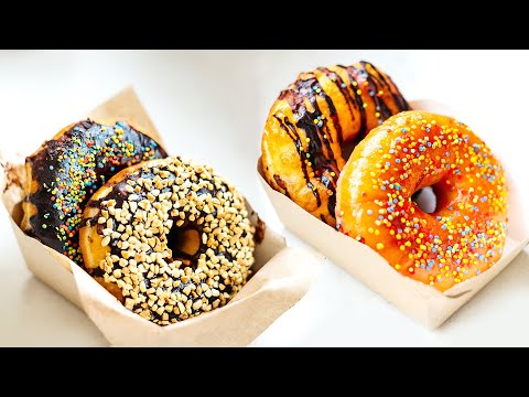 Самые вкусные Пушистые Пончики в Домашних Условиях! Американские Пончики Донатс. Рецепт