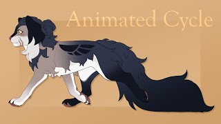 Character trot animation cycle