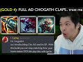 Gold 4 Player gives me an Infographic on why Full AD Cho'gath is OP right now.. wtf lol