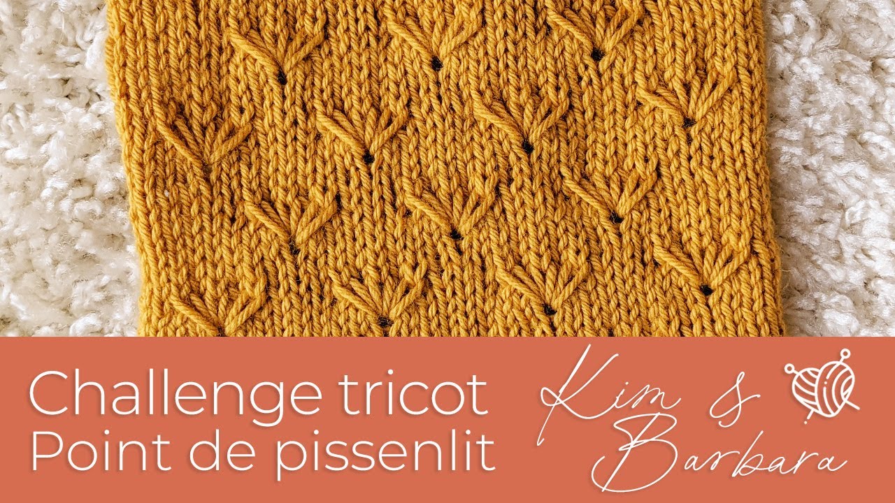 Challenge Tricot : #15 Point de pissenlit