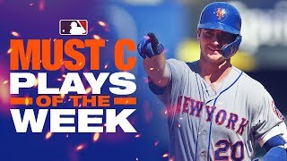 Pete alonso got his 40th home run, the dodgers walked off again, and
many other plays! check out most exciting plays of week. don't forget
to subscri...