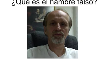 ¿Qué es el hambre falsa?