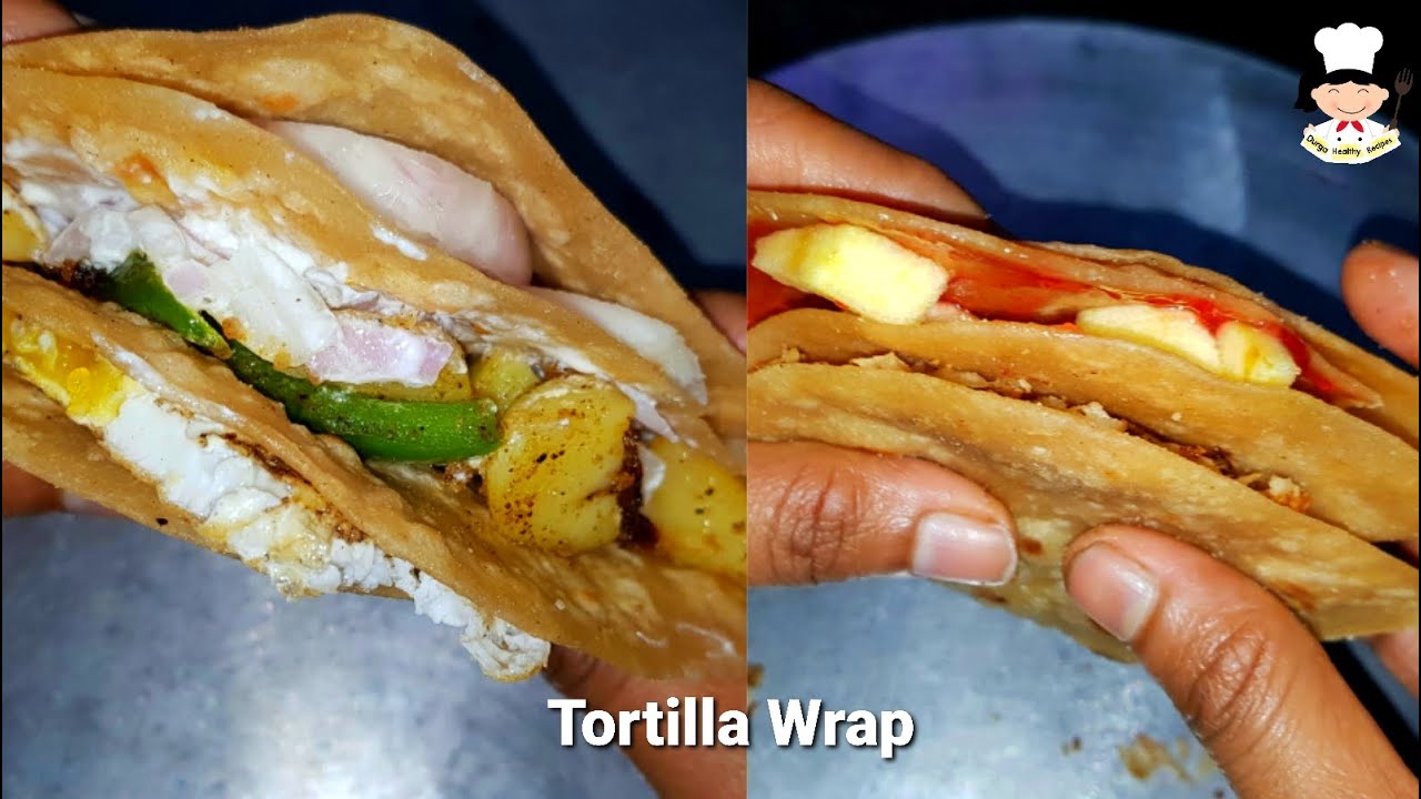 Tortilla wrap recipe in Tamil | trending tortilla wrap hack | easy tortilla wraps recipe