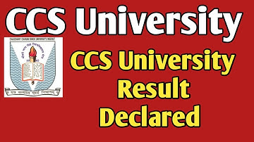 Today CCS University Meerut news || CCS University ki news || CCS University Meerut