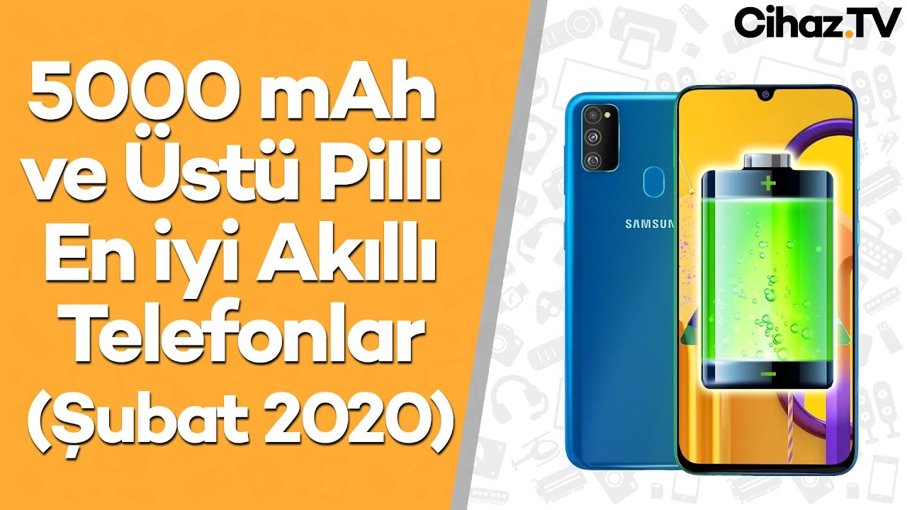 5000 mAh ve Üstü Bataryalı Telefon Tavsiyeleri – Pili En İyi Giden  Telefonlar - Şubat 2020 - YouTube