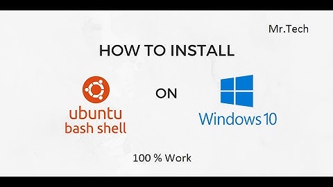 How to Download & install Bash shell on Windows