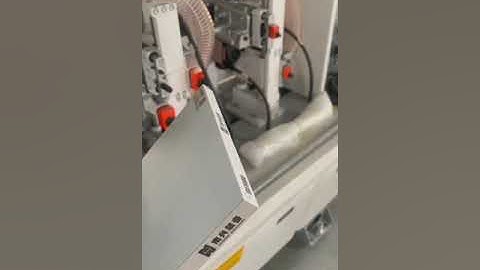 NB7CJ Edge bander with Corner rounding and Pre-milling  along with 5 Functional Units