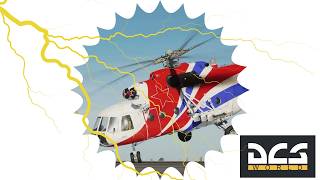 DCS World - Mi-8 helicopter - Full throttle.