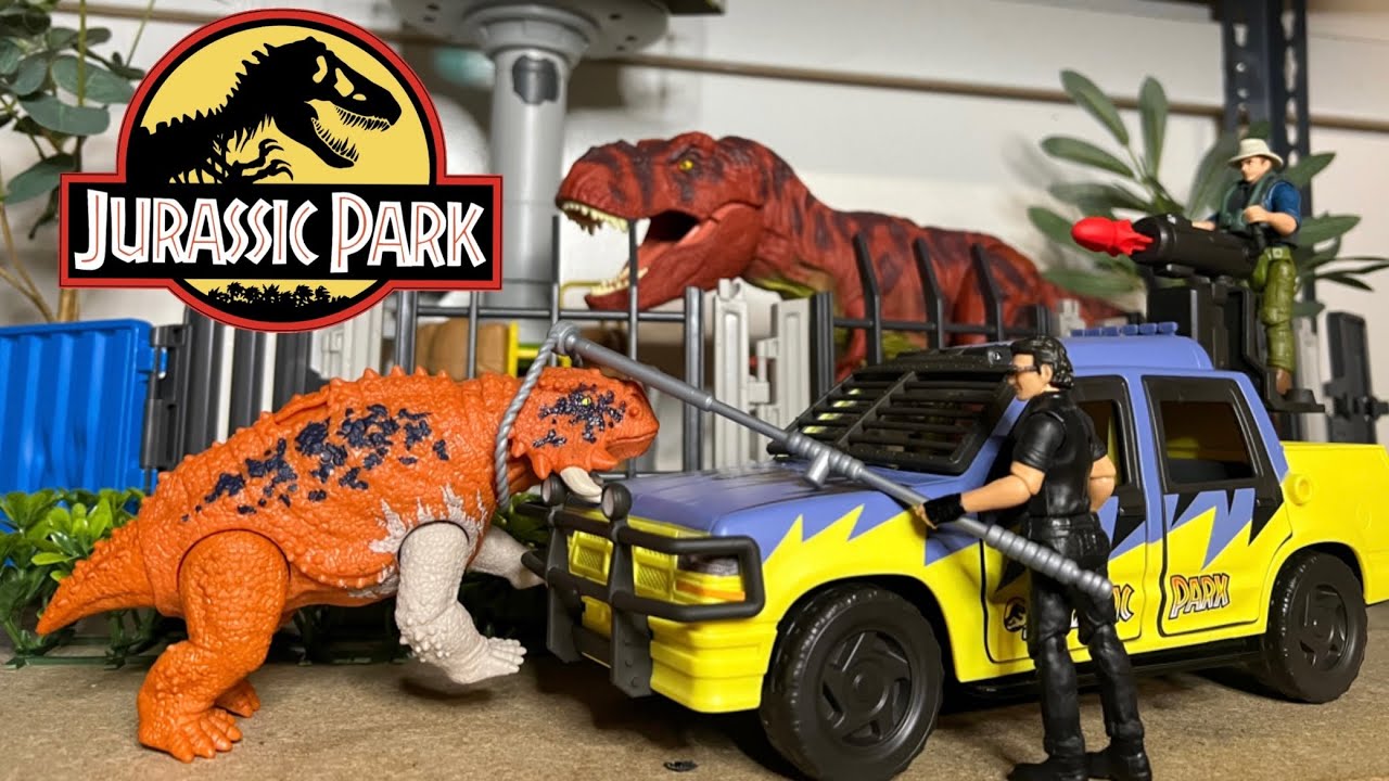 マテル ジュラシックワールド '93クラシック トラック&エクスプローラー Amazon.com: Jurassic World Park 93' Classic with Bonus Sticker (Dr