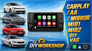 Volkswagen Golf Seat Skoda MIB1 & MIB2 Wireless Carplay Installation Tutorial AutoABC