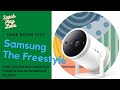 Dark Room Test - 3m screen from fireplace! Samsung The Freestyle mini projector