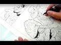 Watch Yukito Kishiro draw Battle Angel Alita (long versions)