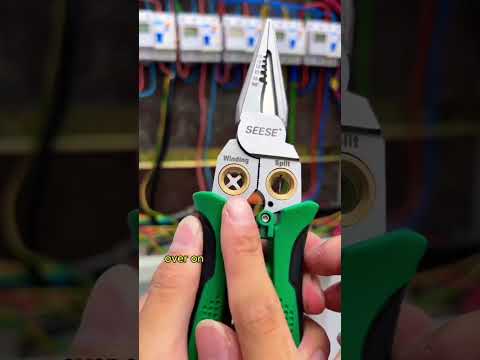 How To Use Seese Electrical Pliers