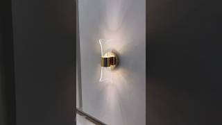 Modern Spacer Wall Light | 3 Colour LED Changing Feature | Stylish Compact Wall Lighting