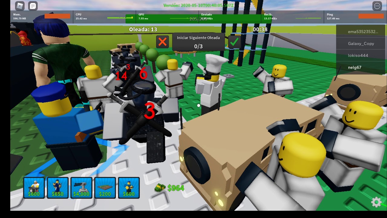 Включи tower defence roblox