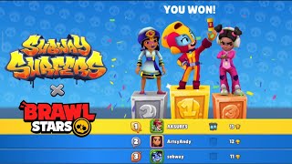 Unlock Max & Zuper Zapper with Event Coins - Subway Surfers Brawl Stars 2025 Race other Surfers screenshot 5