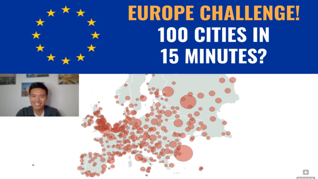 I try to name as many European cities as possible in 15 minutes - YouTube
