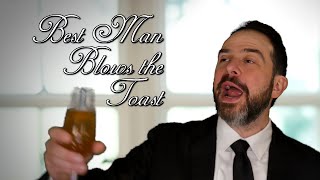 Best Man Blows the Toast