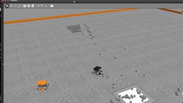 Swarm robots simulation in Gazebo