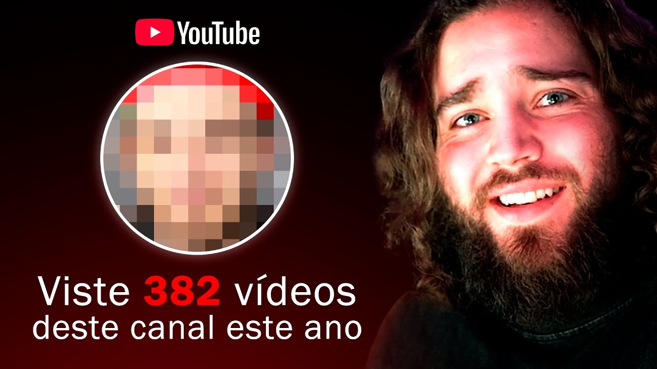 O meu Youtube Recap 2025 é muito estranho...