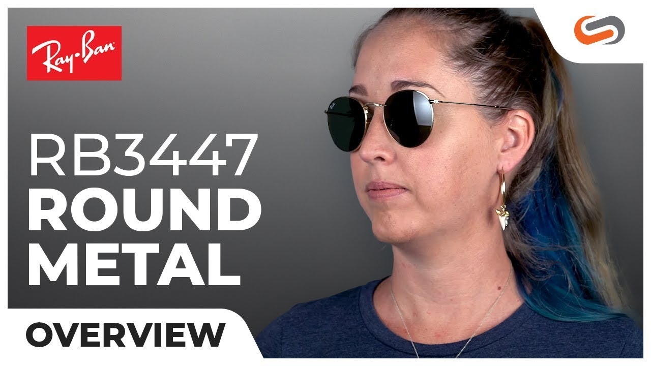 tekort Te voet Verdachte Ray-Ban RB3447 Round Metal Overview | SportRx - YouTube