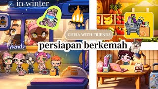 Cheia vlog with friend Edisi persiapan berkemah!? 𝙞𝙣 𝙬𝙞𝙣𝙩𝙚𝙧 𝑆𝑎𝑝ℎ𝑒𝑟𝑎 𝑑' 𝑓𝑎𝑚𝑖𝑙𝑦!