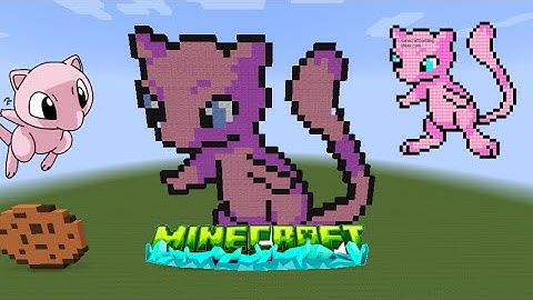 Minecraft Pixel Art -Mew-