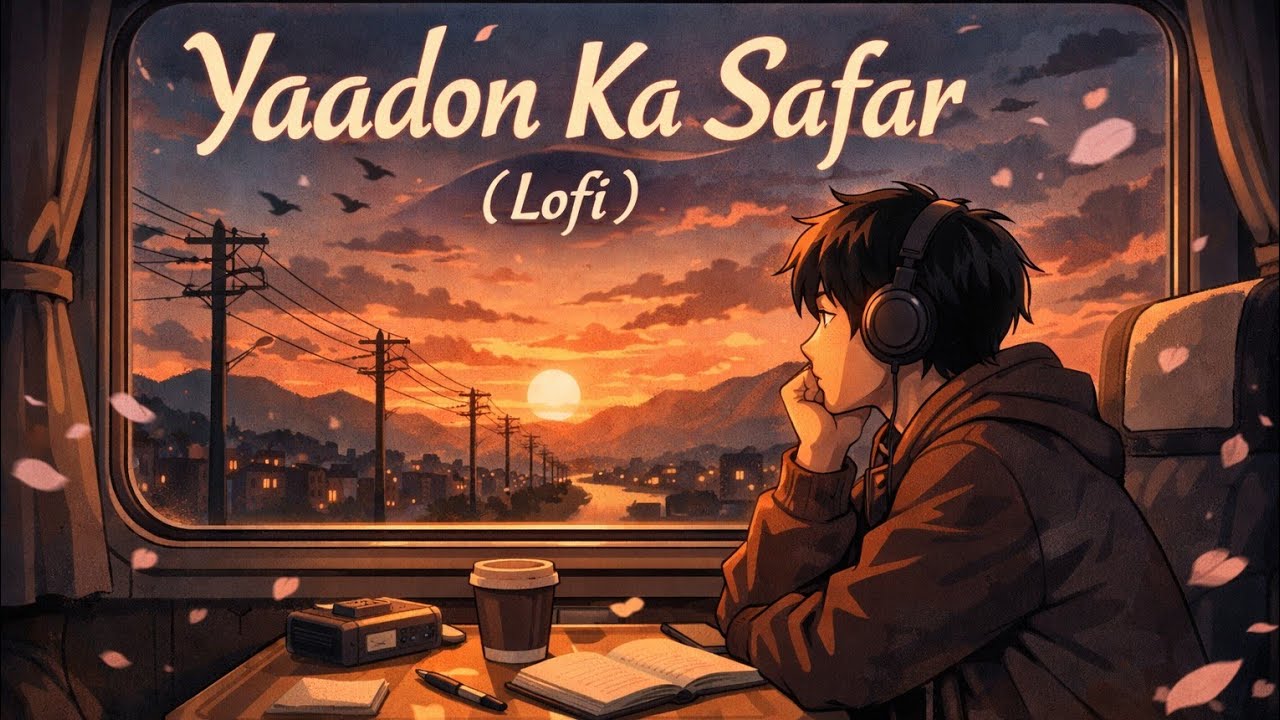 Yaadon Ka Safar – Slowed + Reverb | Midnight Love Vibes 🌙 | Hindi LoFi Sad Song 2026 - zerovalofi