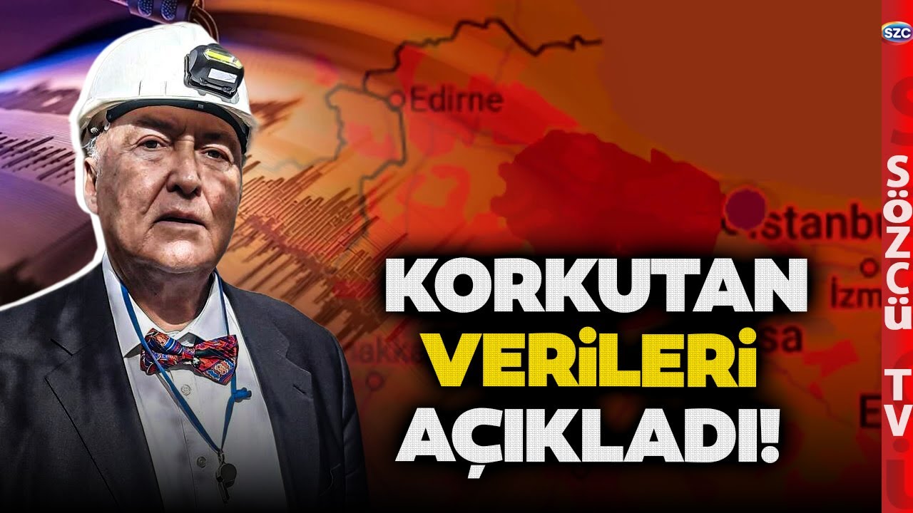 İstanbul İçin Alarm! Marmara Depremi Buralara Vuracak! Övgün Ahmet Ercan'dan Verilerle Anlattı