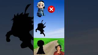 Ben 10 | Naruto | Elsa | Cartoon Legend Battle | VFX Videos #shorts