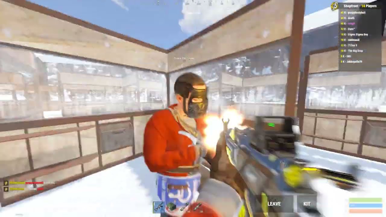 RUST(РАСТ) STOP CHEATING DOMINATION MONKEY PLAYERS