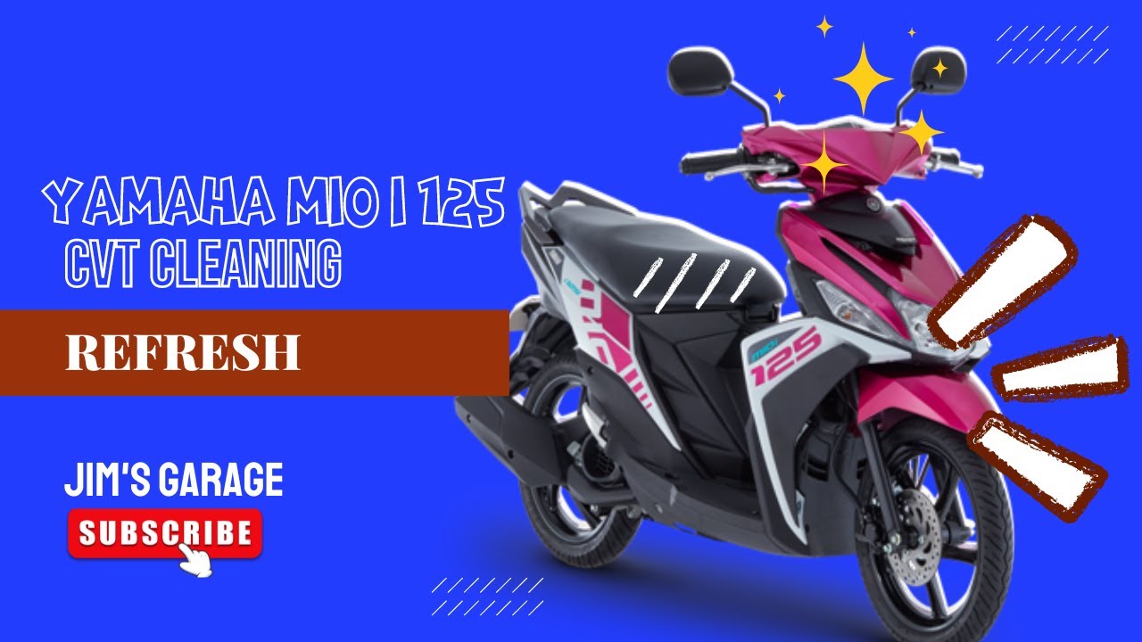 How to Clean the CVT of Yamaha Mio I 125 - Step by Step Guide