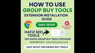 How to Install Group Buy SEO Tools Extension | Shared ChatGPT | Chrome Extensions | Hafiz SEO Tools
