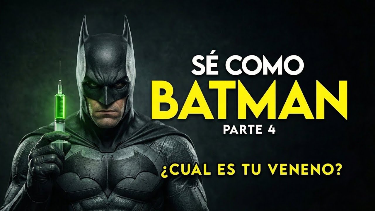 SÉ COMO BATMAN IV: SUPERÓ SU VENENO… ¿Y TÚ? ESTOS TE ESTÁN DESTRUYENDO | ESTOICISMO