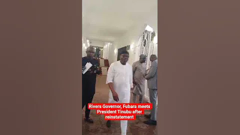 Governor Fubara meets President Tinubu after reinstatement #trending #tinubu #viral #fubara #fyp