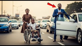 Billionaire Sees A Homeless Girl Helping His Paralyzed Son, What He Did Next Shocked Everyone #tales