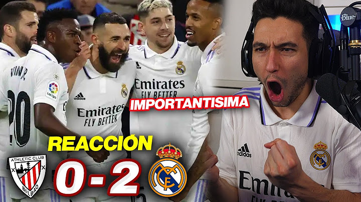 REACCIONES DE UN HINCHA Athletic Club vs Real Madrid 0-2 *VICTORIA IMPORTANTISIMA*