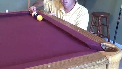 Easy Billiards Trick Shot - Make Two Pool Balls without Making the 8-Ball
