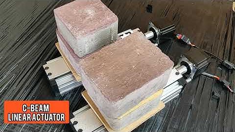C-Beam Linear actuator Test Openbuilds - V-Slot Poland