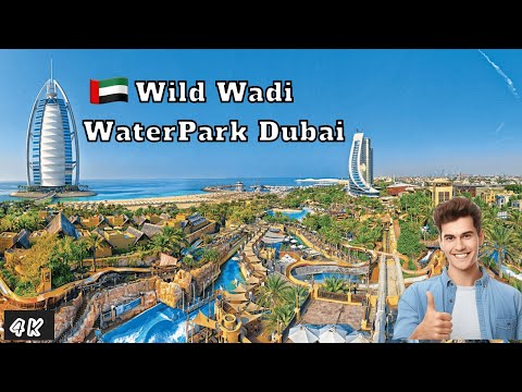 WILD WADI WATER PARK | DUBAI JUMEIRAH | 🇦🇪 4k