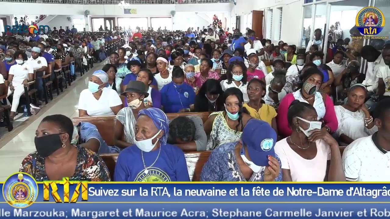 5ème jour de la neuvaine à NotreDame d’Altagrâce Messe de midi