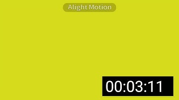 Timer For Sponge Effect (Green Screen) (Only 1 Min)