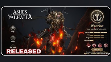 ASHES OF VALHALLA GAMEPLAY NEW MMORPG FOR ANDROID/iOS
