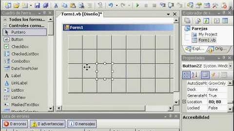 Screencast de programación en Visual Basic .NET - El juego de las parejas