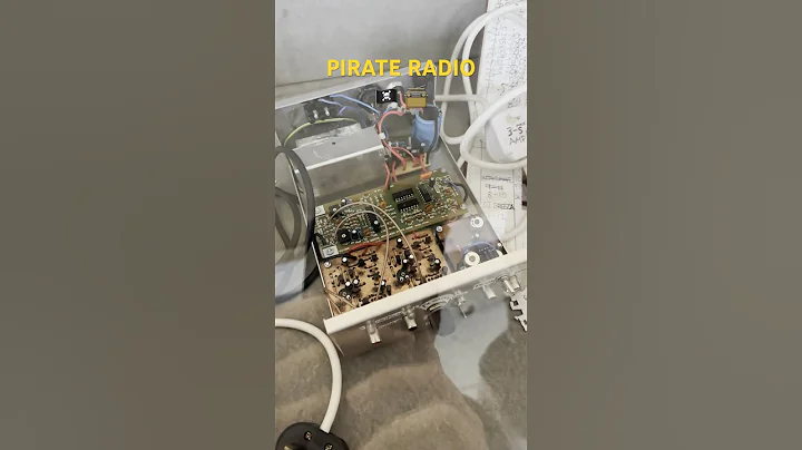 I Got Up Close To A PIRATE RADIO Transmitter! 🏴‍☠️ 📻 #pirateradio #manchester #hiphop