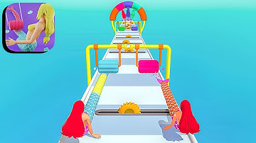 MERMAID STACK ALL LEVELS GAMEPLAY ANDROID,IOS (LEVELS 17-18)